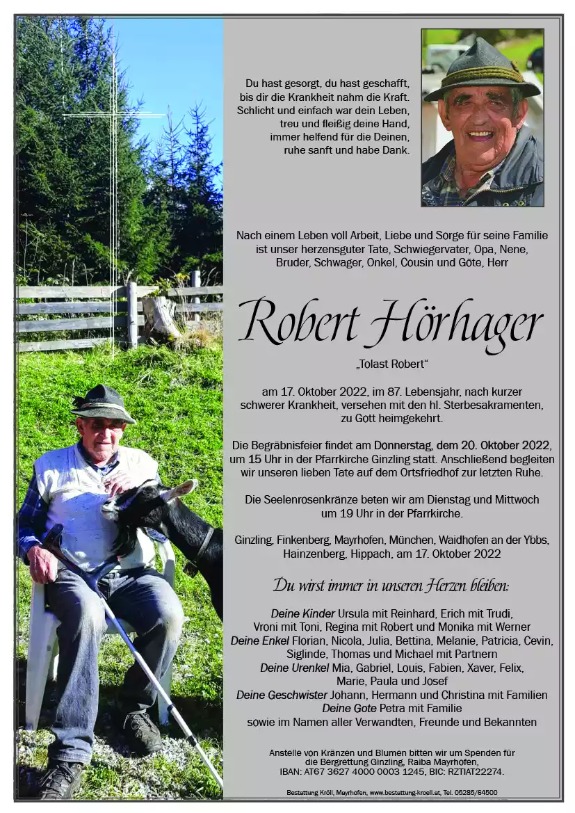 Parte von Robert Hörhager